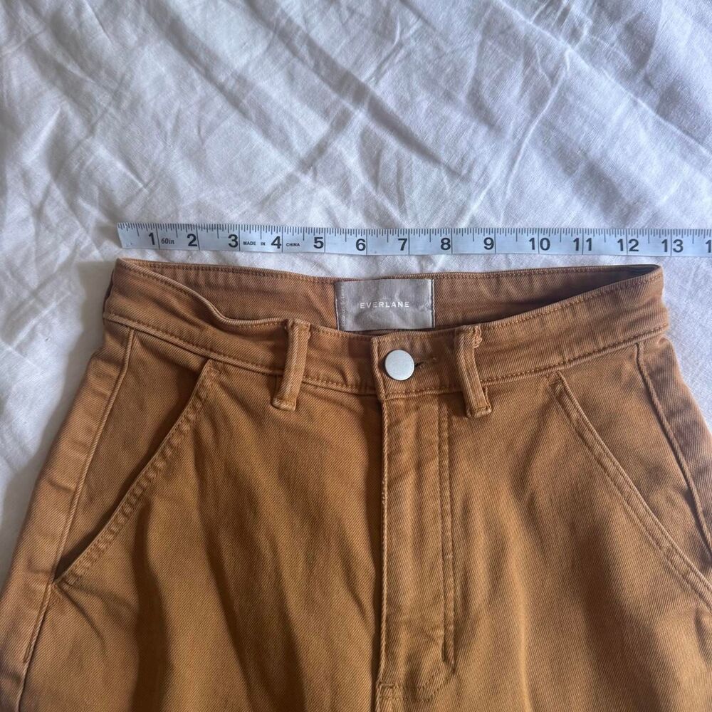 Everlane straight leg crop regular length pants size 0 - Picture 7 of 8